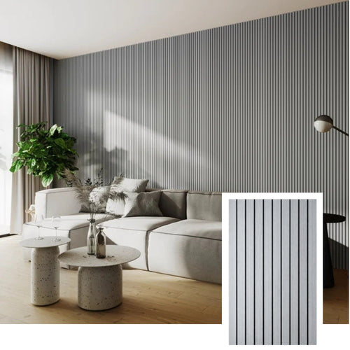 PureAcoust™ Signature Acoustic Wall Panel — Pure Oak (2.7 × 1.10 m)