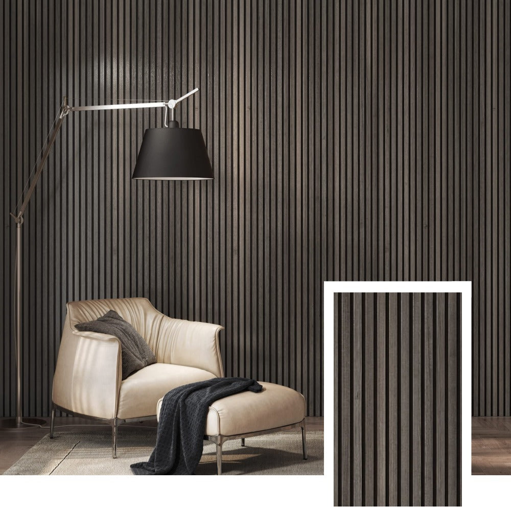 PureAcoust™ Signature Acoustic Wall Panel — Pure Oak (2.7 × 1.10 m)